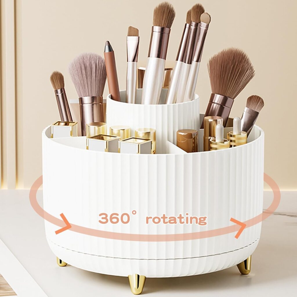 360 rotating makeup holder