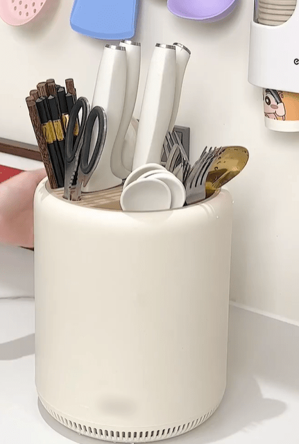 360°-Rotating-Kitchen-Utensil-Holder-for-Countertop